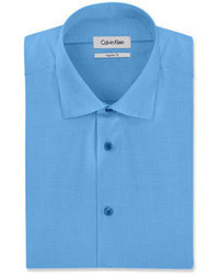 Calvin Klein Liquid Cotton Solid Dress Shirt
