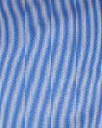 Armani Collezioni Modern Fit Textured Tonal Striped Dress Shirt Blue