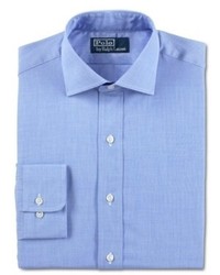 Ralph Lauren Polo Dress Shirt Blue English Poplin