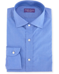 Ralph Lauren Solid Cotton Dress Shirt