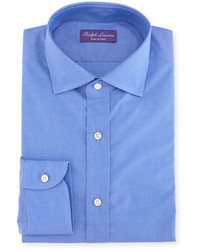 Ralph Lauren Solid Cotton Dress Shirt