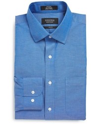 Nordstrom Trim Fit Non Iron Solid Dress Shirt