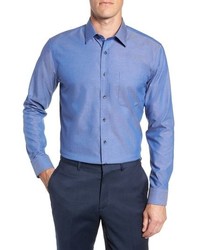 Nordstrom Men's Shop Trim Fit Non Iron Solid Dress Shirt