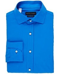 Ralph Lauren Black Label Twill Shirt Blue