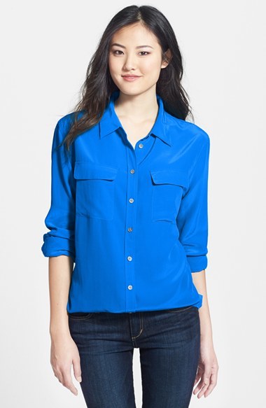 vince camuto silk blouse