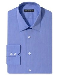Vince Camuto Dress Shirt Blue Pincord Long Sleeved Shirt