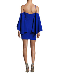 Milly Chelsea Cady Cocktail Dress Cobalt