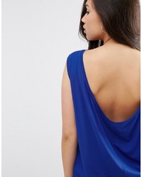 Asos Collection Sleeveless Mini Dress With Cowl Back