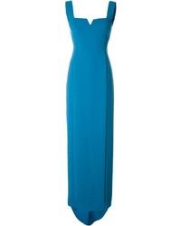 Versace Collection Open Back Slit Dress