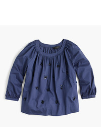 J.Crew The Perfect Embellished Top