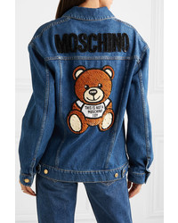 Moschino Embellished Denim Jacket