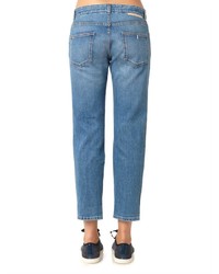 Stella McCartney Crystal Embellished Boyfriend Jeans