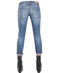 (+) People Embellished Stretch Cotton Denim Jeans