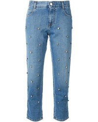 Stella McCartney Embellished Cropped Jeans