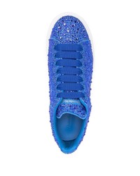 Alexander McQueen Oversized Crystal Embellished Sneakers
