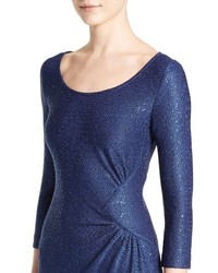 St. John Collection Ashanti Sequin Embellished Knit Gown