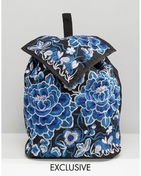 Reclaimed Vintage Embroidered Floral Backpack