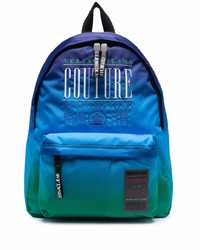 VERSACE JEANS COUTURE Gradient Effect Embroidered Backpack
