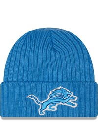 New Era Blue Detroit Lions Core Classic Cuffed Knit Hat At Nordstrom