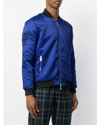 Blood Brother Embroidered Bomber Jacket