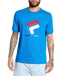Fila Spiro Logo Applique T Shirt