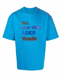 Ader Error We Ader Embroidered T Shirt
