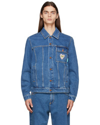 Rassvet Blue Denim Embroidered Jacket