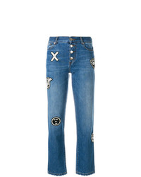 EACH X OTHER Button Patch Jeans