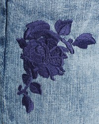 True Religion Cameron Embroidered Boyfriend Jeans In Aquarius Blues