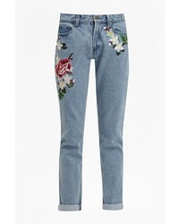 French Connection Dionne Embroidered Boyfit Jeans