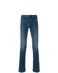Etro Embroidered Slim Fit Jeans