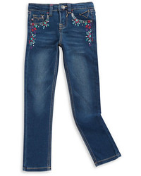Vigoss Girls 2 6x Embroidered Skinny Jeans