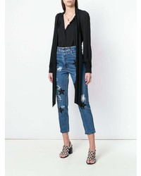History Repeats Glitter Star Cropped Jeans