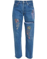 Good For Nothing Emb Embroidered Jeans