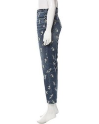 Rebecca Taylor La Vie Embroidered High Rise Jeans W Tags