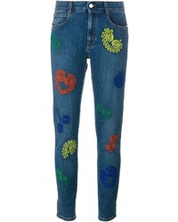 Stella McCartney Embroidered Slim Fit Jeans