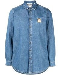 Moschino Embroidered Teddy Detail Shirt