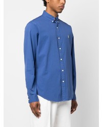 Polo Ralph Lauren Logo Embroidered Long Sleeve Shirt