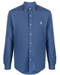 Polo Ralph Lauren Logo Embroidered Longsleeved Shirt
