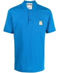 Moschino Logo Embroidered Polo Shirt
