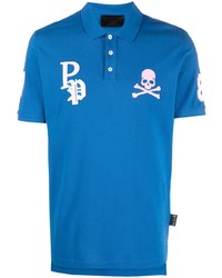 Philipp Plein Skull And Plein Polo Shirt