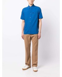Fred Perry Logo Embroidered Short Sleeve Shirt