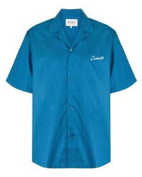 Carhartt WIP Logo Embroidered Short Sleeve Shirt
