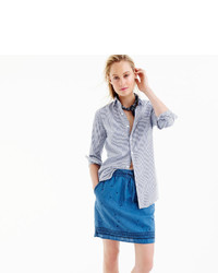 J.Crew Pull On Embroidered Skirt