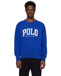 Polo Ralph Lauren Blue Embroidered Sweatshirt