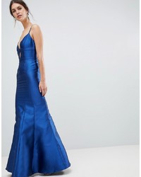 Minuet Fishtail Maxi Dress With Cut Out Detail