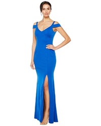 Adrianna Papell Modified Jersey Mermaid Gown Dress