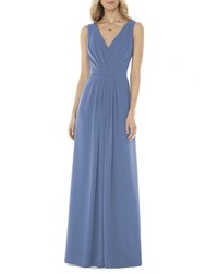 Social Bridesmaids V Neck Tte Gown