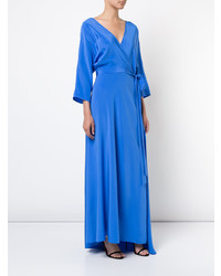 Dvf Diane Von Furstenberg Wrap Front Maxi Dress