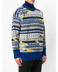 MSGM Multi Knit Sweater